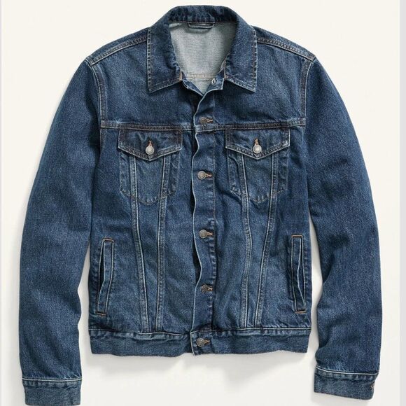 NWT! Gender-Neutral Jean Jacket - Size Large - Picture 3 of 4